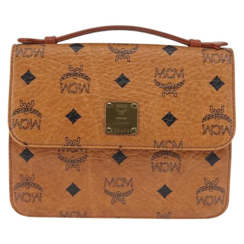 Authentic MCM Logogram Vicetos Chain Shoulder Bag… - image 5